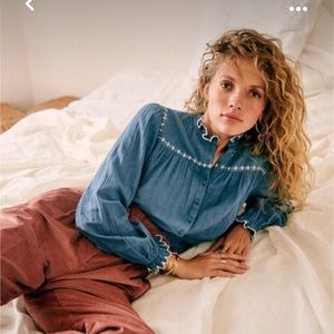 Sezane Estée blouse